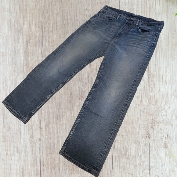 Mens LEVI STRAUSS & Co. 505 Jeans 36/30 Blue EUC - Picture 8 of 11